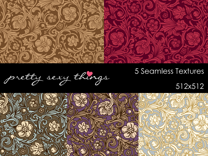 Seamless French Floral PST FP