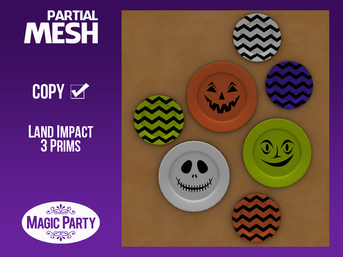 Halloween - Decor Wall Plates