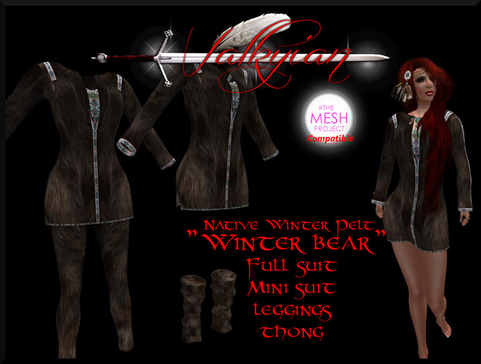~Valkyrian~ Native American Squaw - Tunic