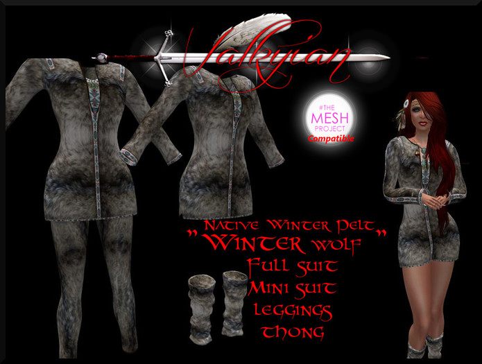 ~Valkyrian~ Native Squaw-Winter Wolf  
