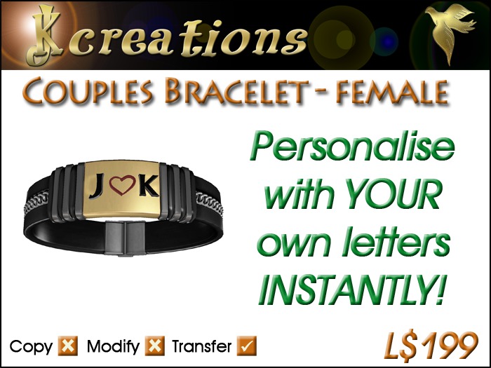 Couples Bracelet - Female