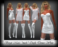 Birgit Mai's *MESH* Outfit Donee White (BOXED)