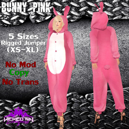 ^WSC^ Bunny *Pink* {Mesh}