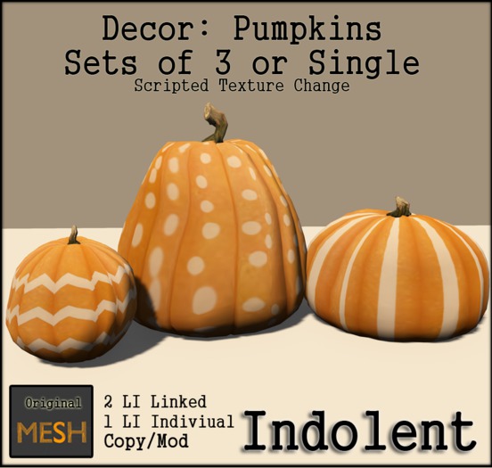 [INDO] Pumpkins - 1 to 2LI