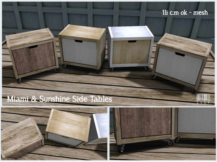 LISP - Mesh - Miami and Sunshine Cabinets All Colours
