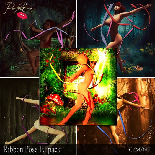 Perfection ~ Ribbon Pose Fatpack