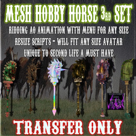 BBD - Mesh Hobby Horse 3rd Set (Transfer Version)