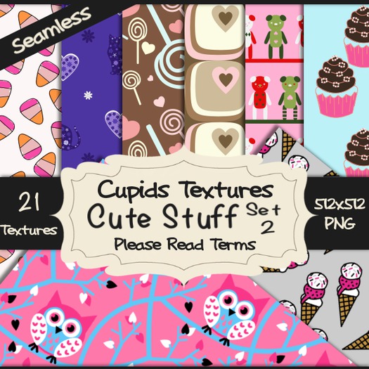 *Cupids Textures * 25 SWEET SUMMER FUN