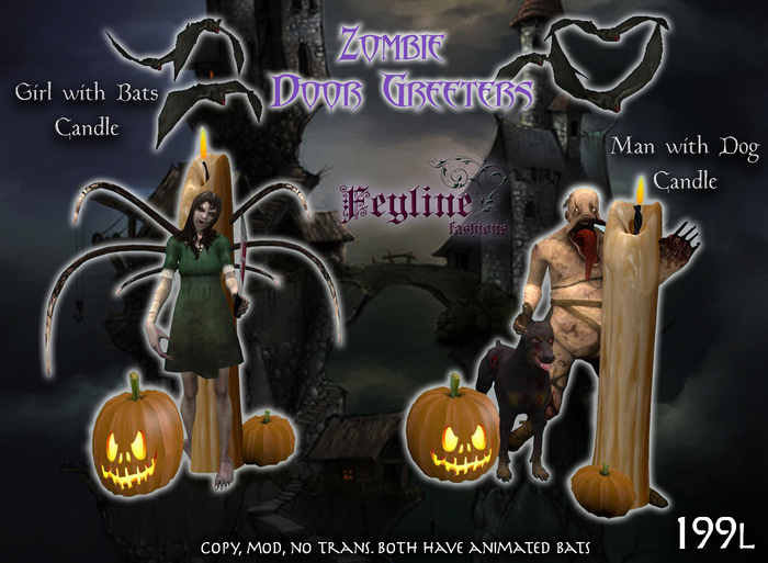 *FF* Female Zombie Door Greeter