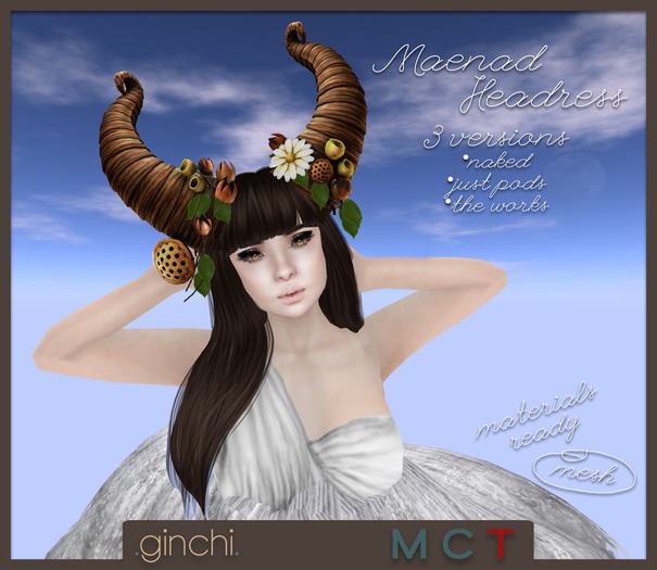 .ginchi. Maenad Headress