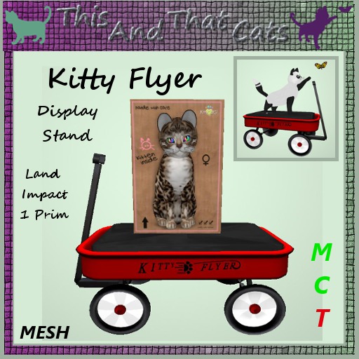 My Kitty Flyer - Animated v.1 - Bagged