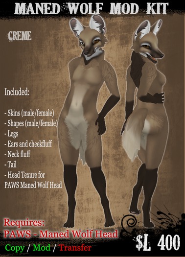 ::KSI:: Maned Wolf_ Creme