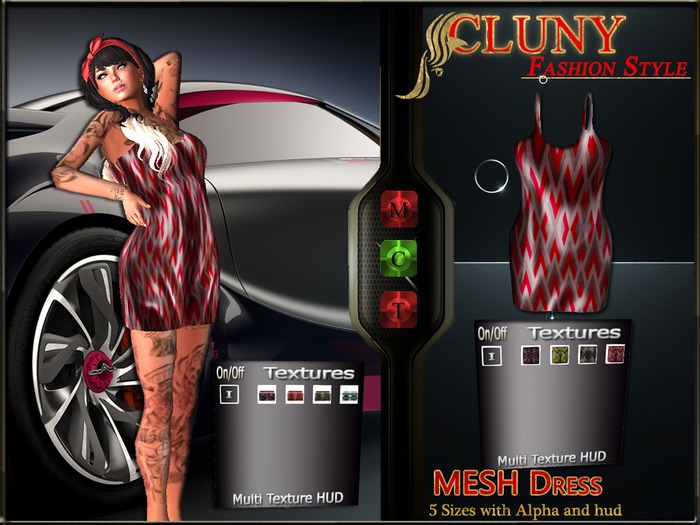 =C.F.S= Mesh little dress demo
