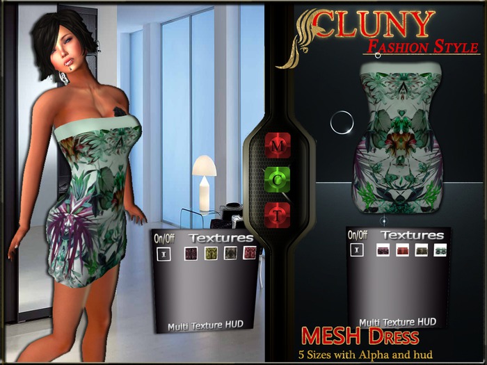 =C.F.S= Mesh Tube Dress