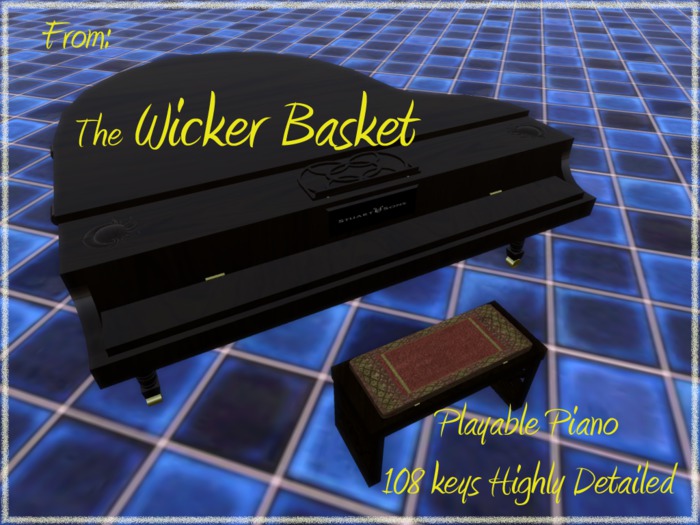Playable Piano Container