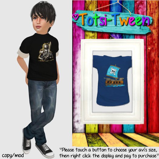 TOTSI-TWEEN  Ninja Pirate G2 [size 8]