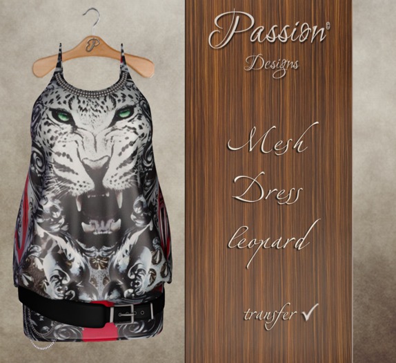 Passion- dress leopard