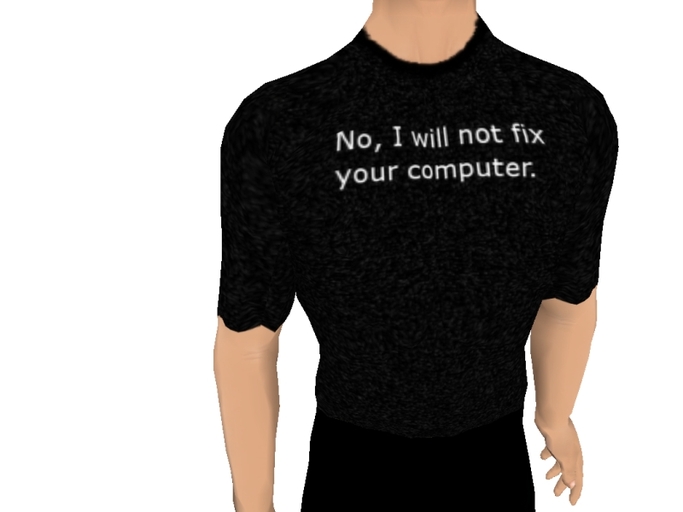 T-Shirt No, I will not fix your computer (boxed)