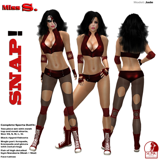 Miss S. Outfit Snap! red
