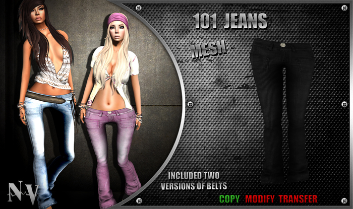 [NV] 101 Jeans -FATPACK-