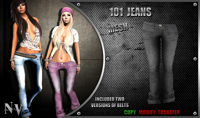 [NV] 101 Jeans -Azteca-