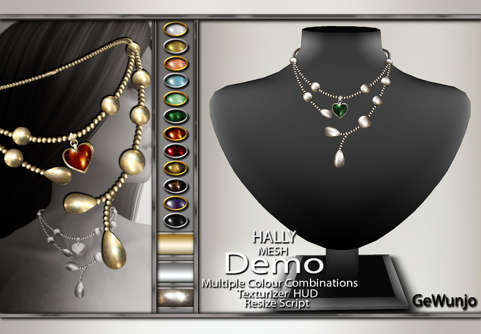 GeWunjo : HALLY necklace DEMO