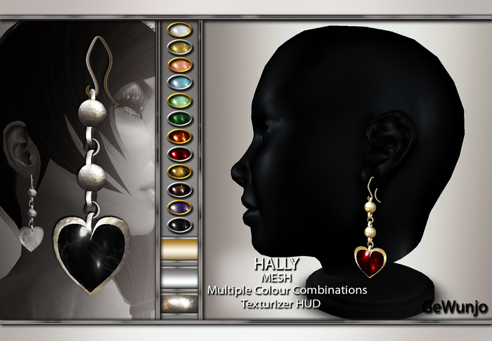 GeWunjo : HALLY earrings