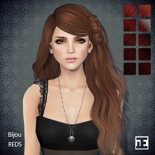 TRUTH HAIR Bijou (Mesh Hair) - reds