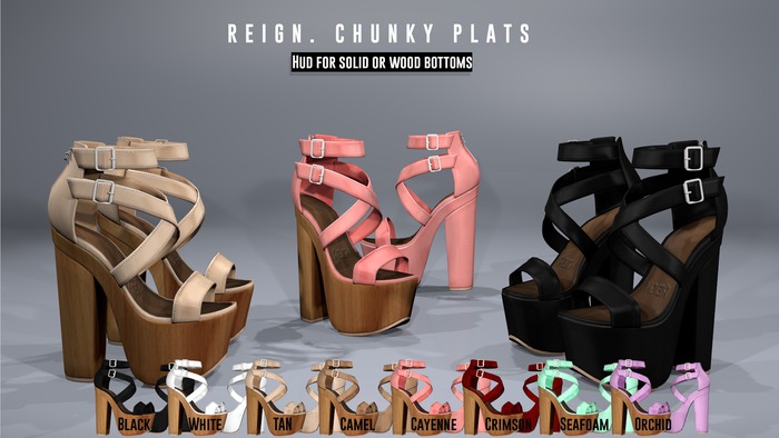 *Reign.- Asphyxia heels- Cheetah