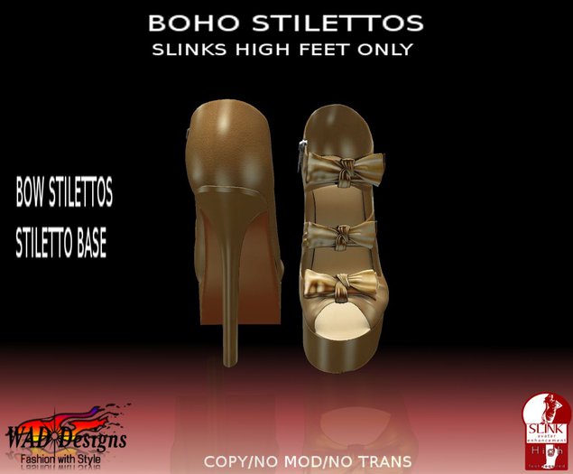 BOHO GOLD SLINK HIGH 