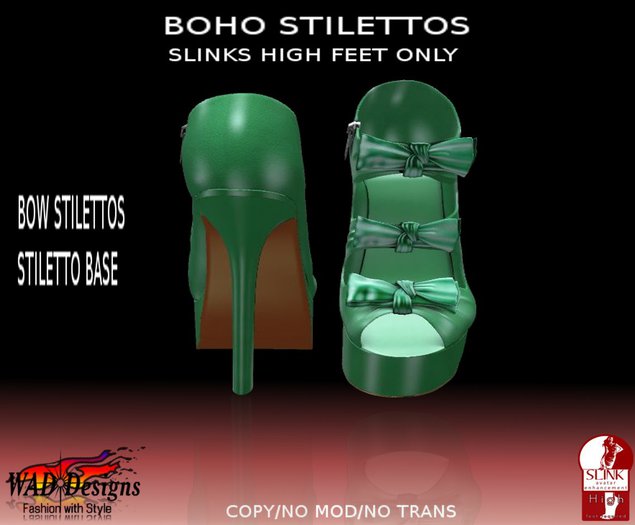PADRA SLINKS HIGH BOOTIES/STILETTOS