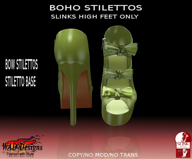 BOHO PISTACHIO SLINKS HIGH 