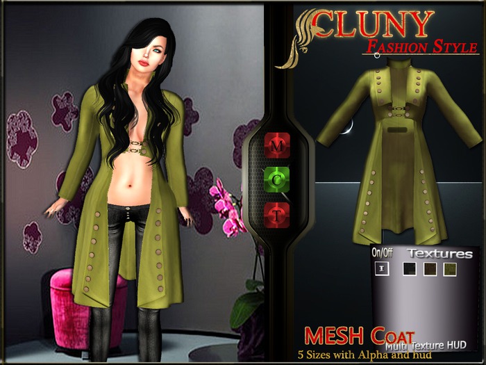 =C.F.S= Mesh Frock Coat