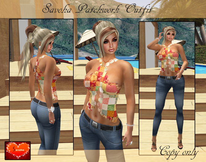 savoha patchwork outfit