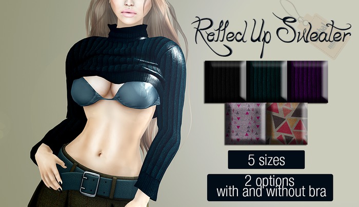 .:Lethal:. Rolled Up Sweater