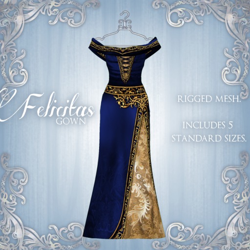 [K~*~S] Felicitas - Gown - Chocolate