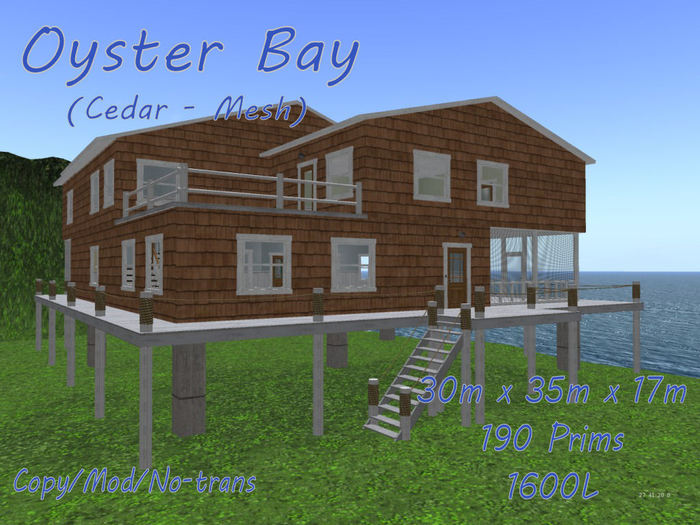 Oyster Bay - Cedar    ****SALE****