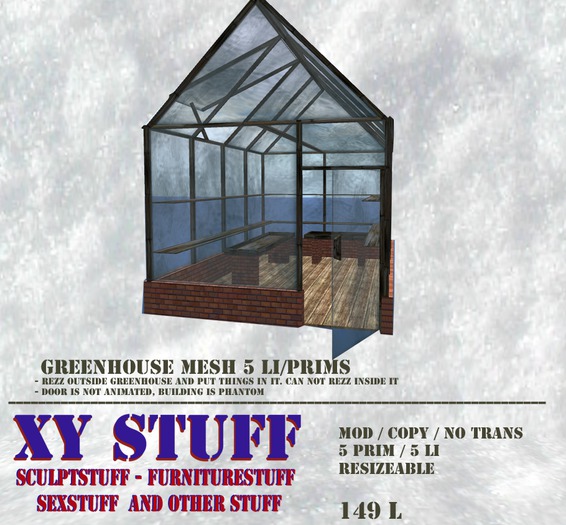 Greenhouse MESH 5 Li textured (phantom)
