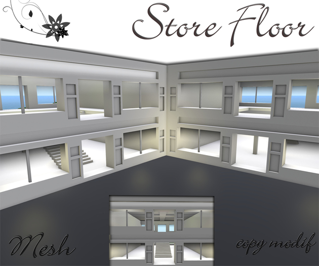 Prefabs - Mesh Module - Store Floor  