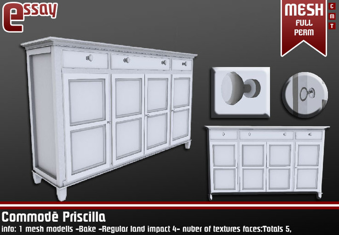[E]commode' Priscilla