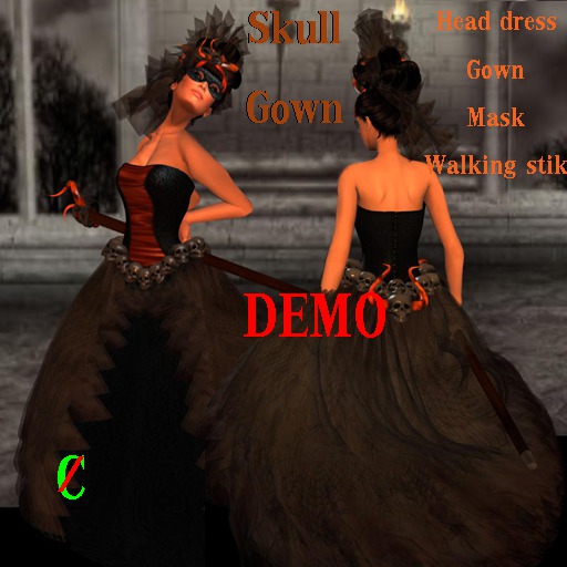 (SM)_Skull gown  DEMO