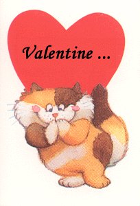 Valentine Wall Frame Cats ** Animated **
