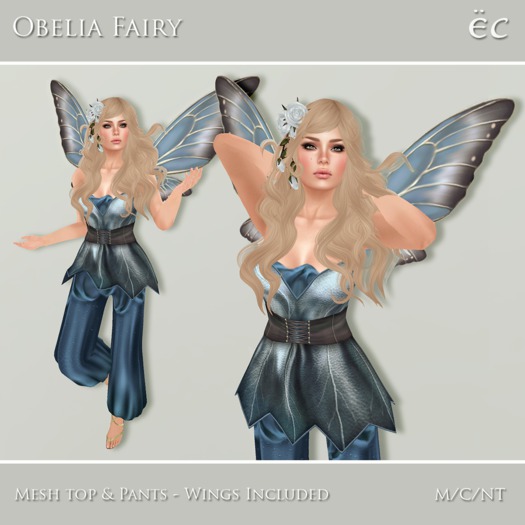 *EC* Obelia Fairy - Blue