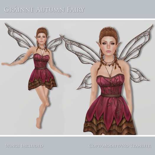 *EC* Grainne - Autumn Fairy (Rose)
