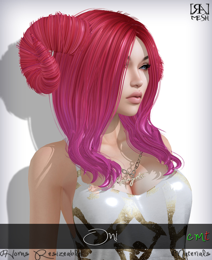 [RA] Oni Hair - Reds 