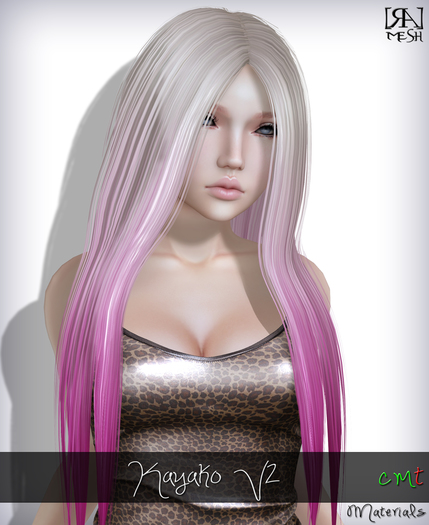 [RA] Kayako V2 Hair - Reds 
