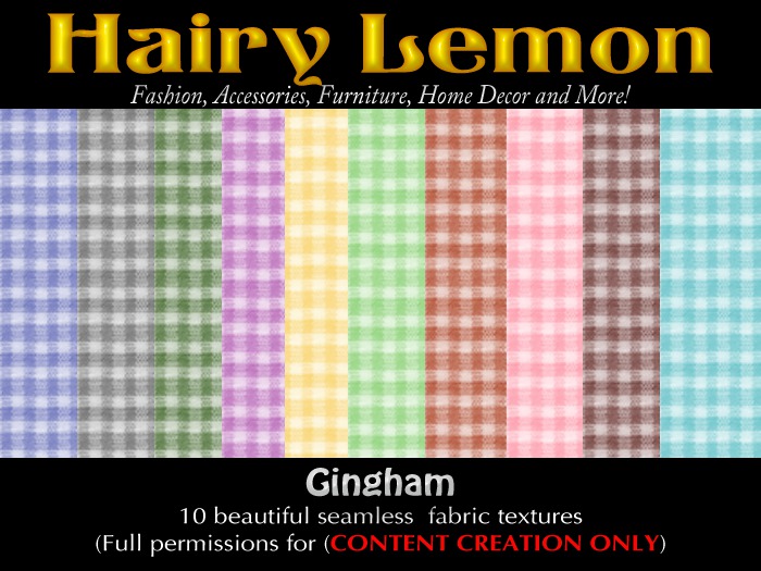 *HL* Gingham