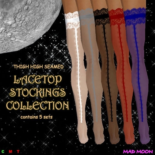 *MM* THS Lacetop Stockings Set One