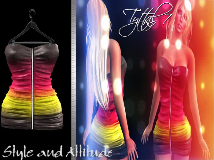 ''TYTTAL 7'' B-Mesh_Mini Dress