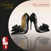 *Chopard Couture* Belladonna Pumps With Bow - Slink High